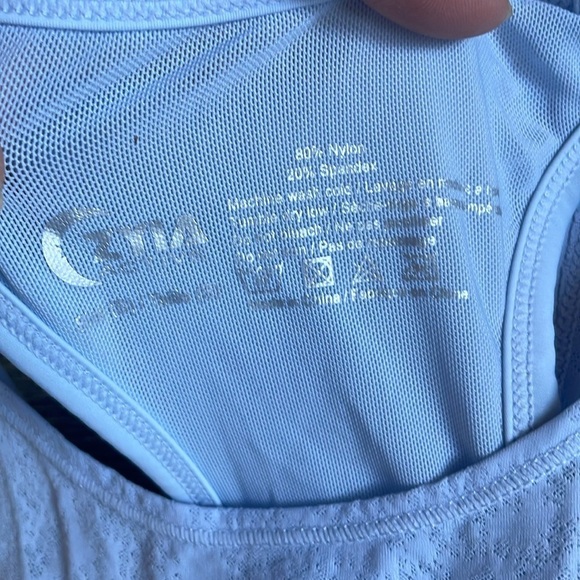 Zyia Women's Perriwinkle Sleeveless Bra Top - Picture 7 of 9